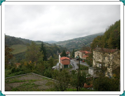 Looking northeast from 70 Piancaldoli