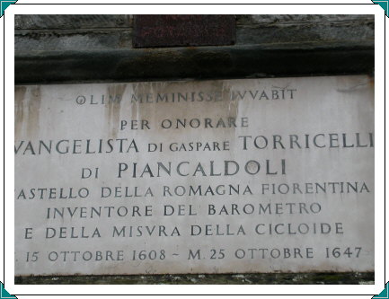 Piancaldoli Church Plaque