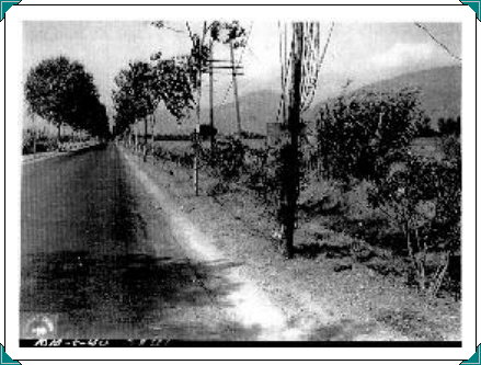 Appian Way near Fondi