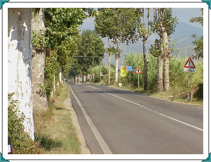 Appian Way near Fondi